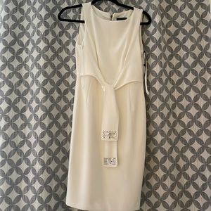 White sleevless dress brand new
